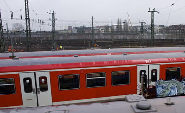 Graffiti Train - Photo by Reimemonster