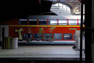 Graffiti Train - Photo by Reimemonster