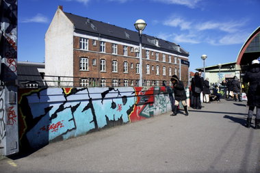 Graffiti Bombing - Photo by Reimemonster