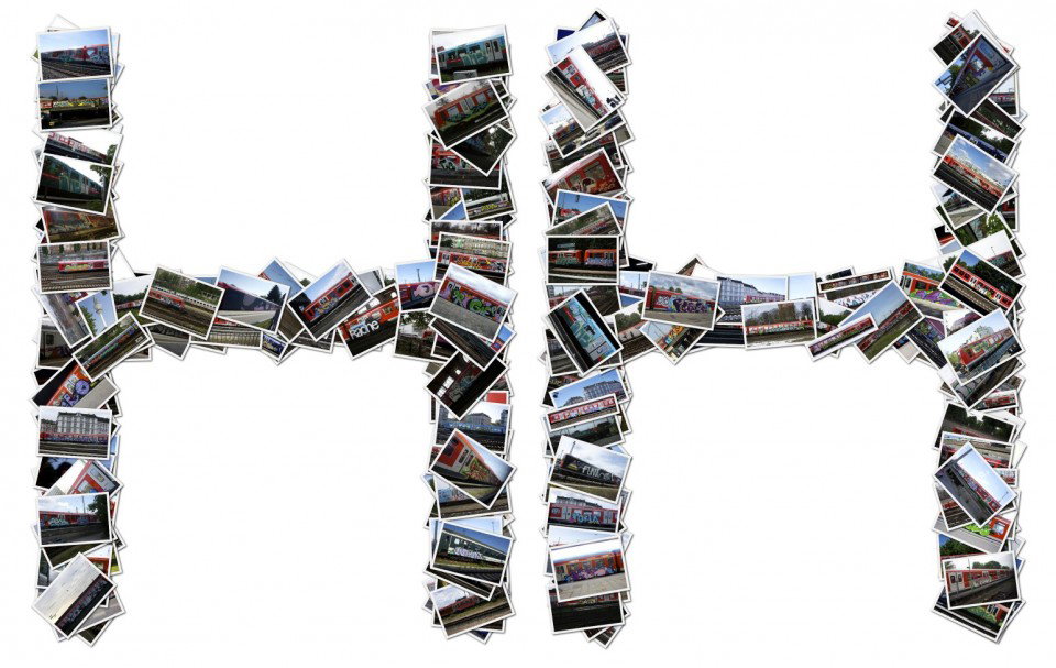 Graffiti Train in hamburg - Photo by Reimemonster - hamburg