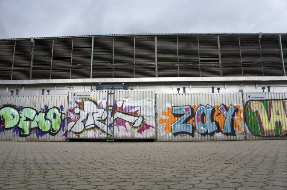 Graffiti Wall - Photo by Reimemonster - demo, zay, itel