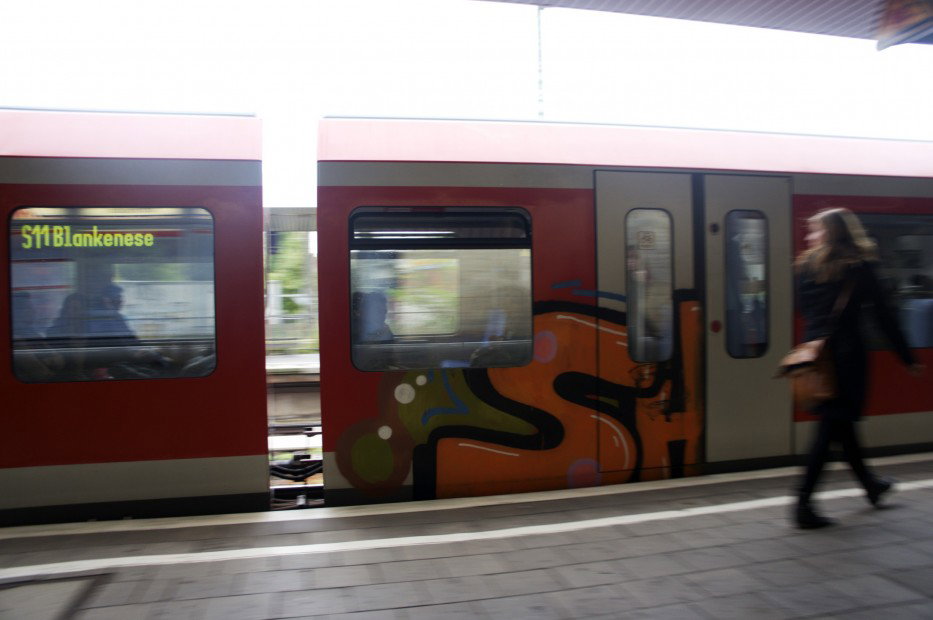 Graffiti Train - Photo by Reimemonster