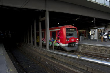 Graffiti Train in Trains - Photo by Reimemonster