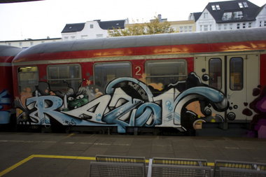 Graffiti Train - Photo by Reimemonster