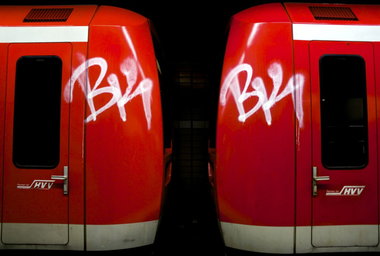 Graffiti Train - Photo by Reimemonster