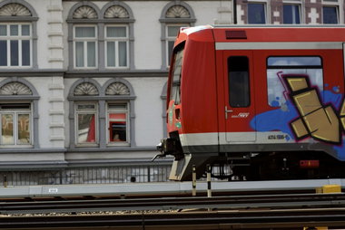 Graffiti Train - Photo by Reimemonster