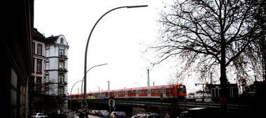 Graffiti Train in hamburg - Photo by Reimemonster - drow, teck