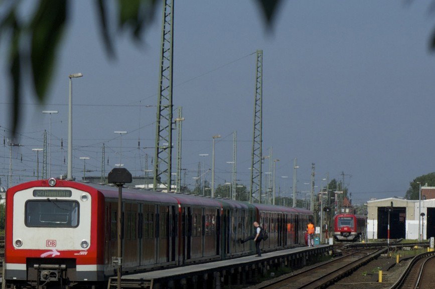 Graffiti Train in hamburg - Photo by Reimemonster - regie