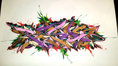 Graffiti Sketch - Photo by Reka - rekas, reka, 524 (2015)