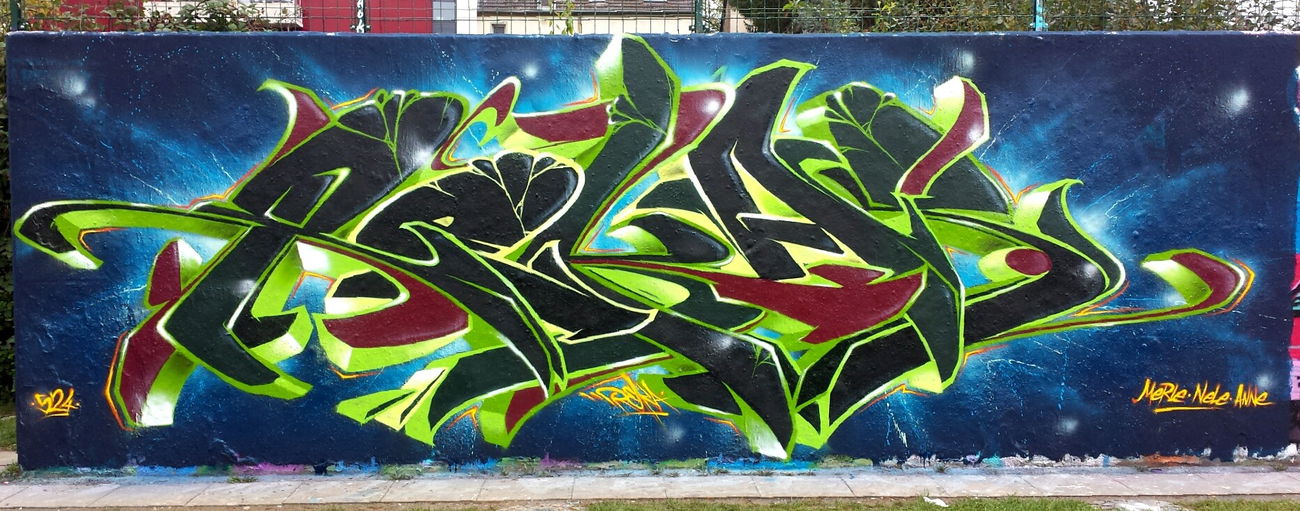 Graffiti Wall - Photo by Reka - reka, rekas, 524 (2015)