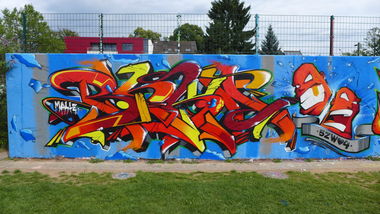 Graffiti Wall - Photo by Reka - 5zwo4, köds, reka