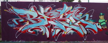 Graffiti Wall - Photo by Reka - 5zwo4, köds, reka