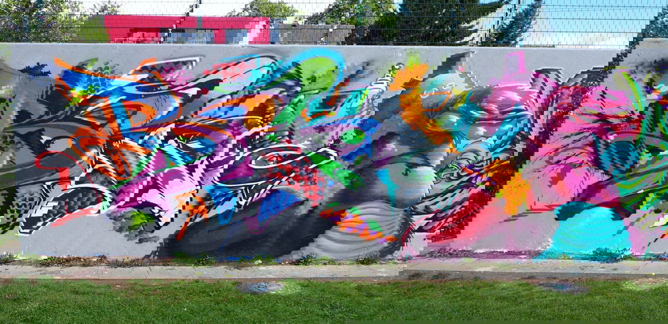 Graffiti Wall - Photo by Reka - 5zwo4, köds, reka