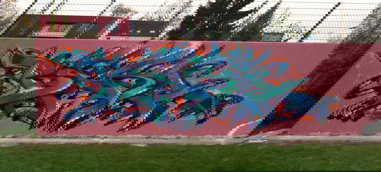 Graffiti Wall - Photo by Reka - 5zwo4, köds, reka