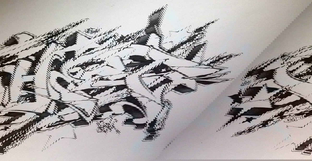 Graffiti Sketch - Photo by Reka