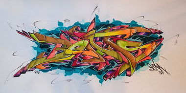 Graffiti Sketch - Photo by Reka - reka, 524, 5zwo4