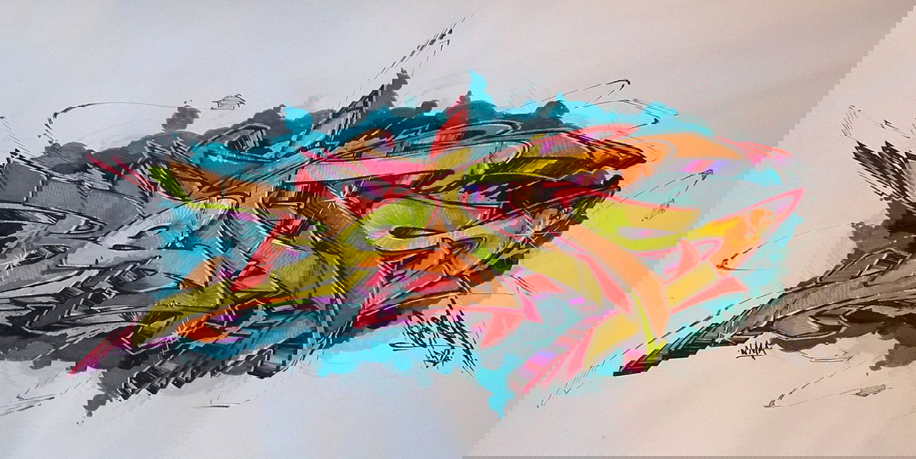 Graffiti Sketch - Photo by Reka - reka, 524, 5zwo4