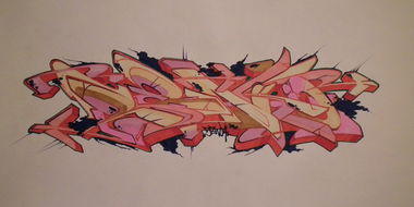 Graffiti Sketch - Photo by Reka - 5zwo4, köds, reka