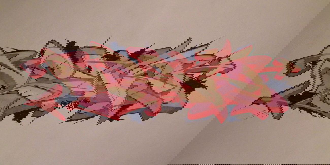 Graffiti Sketch - Photo by Reka - 5zwo4, köds, reka