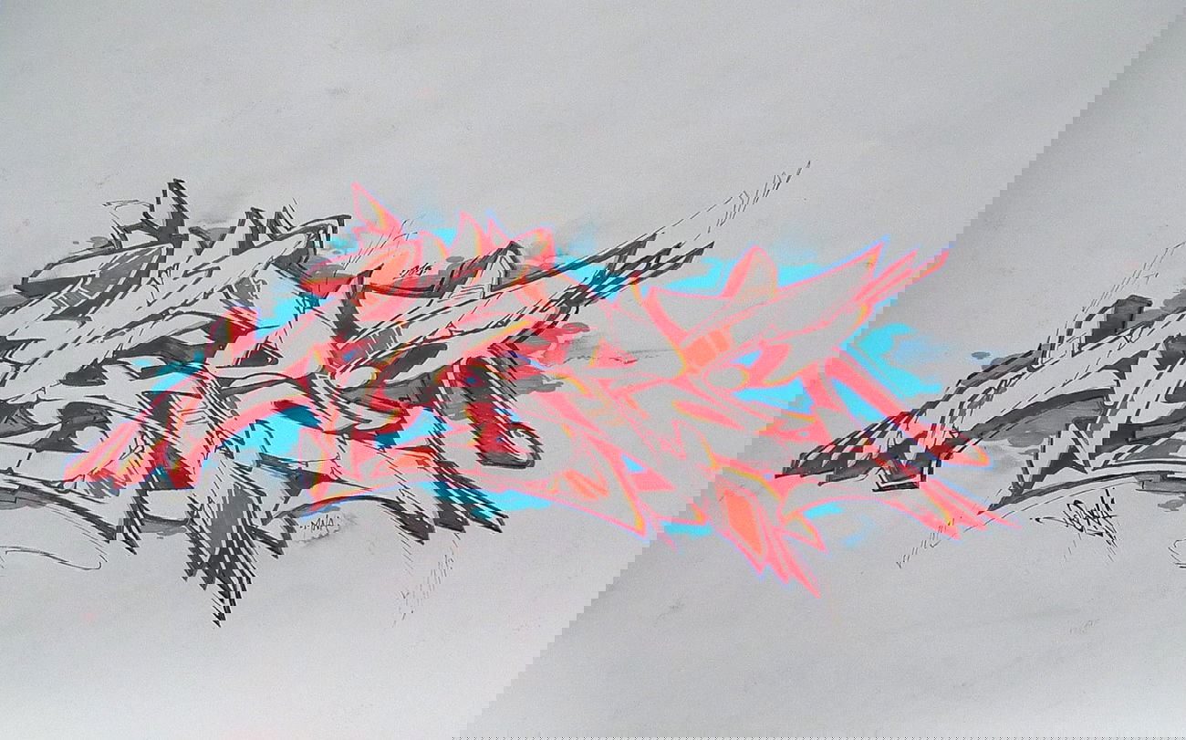 Graffiti Sketch - Photo by Reka - Reka, rekas, köds (2015)