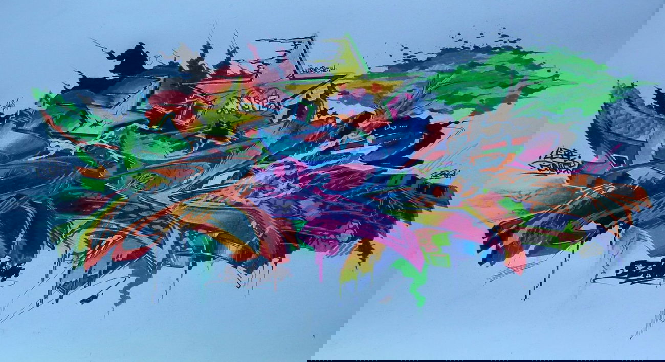 Graffiti Wall - Photo by Reka - 5zwo4, köds, reka