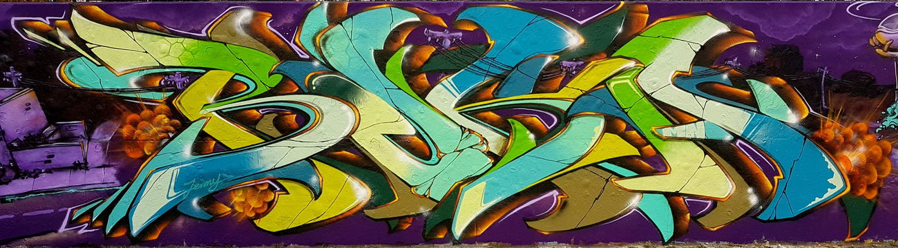 Graffiti Wall - Photo by Reka - reka, rekas, 524 (2017)