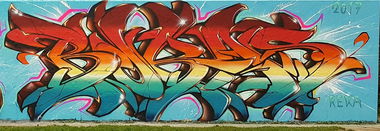 Graffiti Wall - Photo by Reka - reka, rekas, 5zwo4 (2017)