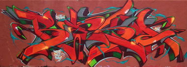 Graffiti Wall - Photo by Reka - 5zwo4, köds, reka