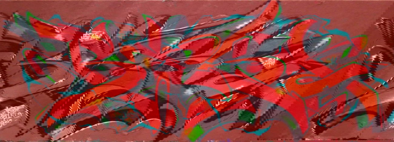 Graffiti Wall - Photo by Reka - 5zwo4, köds, reka