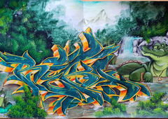 Graffiti Sketch - Photo by Reka - reka, rekas, 525 (2018)