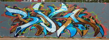 Graffiti Wall - Photo by Reka - Reka, rekas, köds (2017)