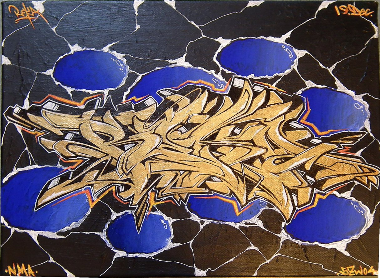 Graffiti Sketch - Photo by Reka - 5zwo4, köds, reka