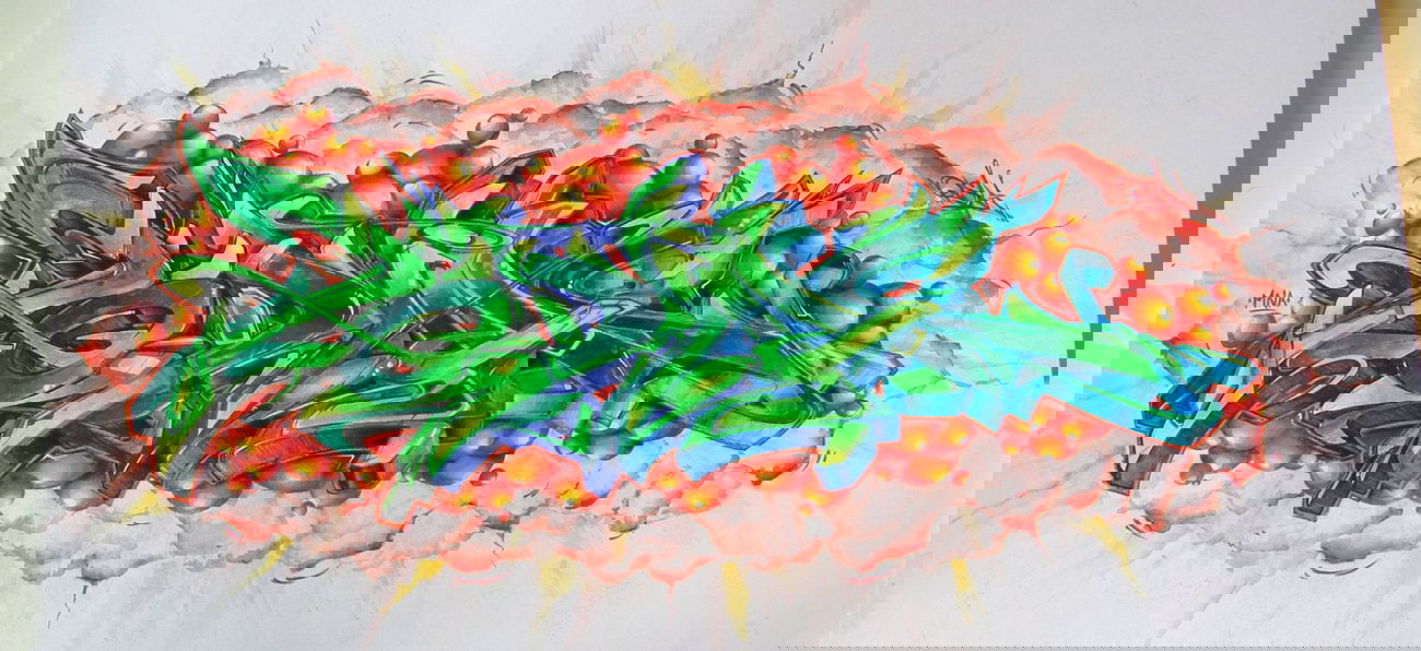 Graffiti Sketch - Photo by Reka - Zodiac, reka, rekas (2015)