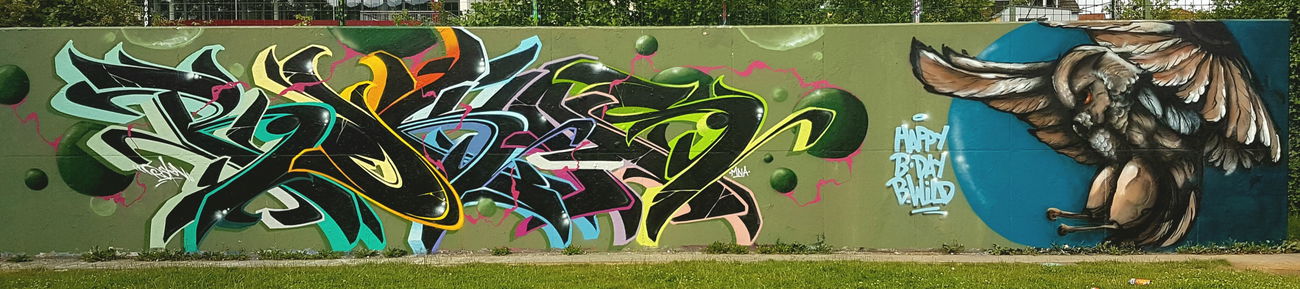 Graffiti Wall - Photo by Reka - reka, pmode, rekas (2016)