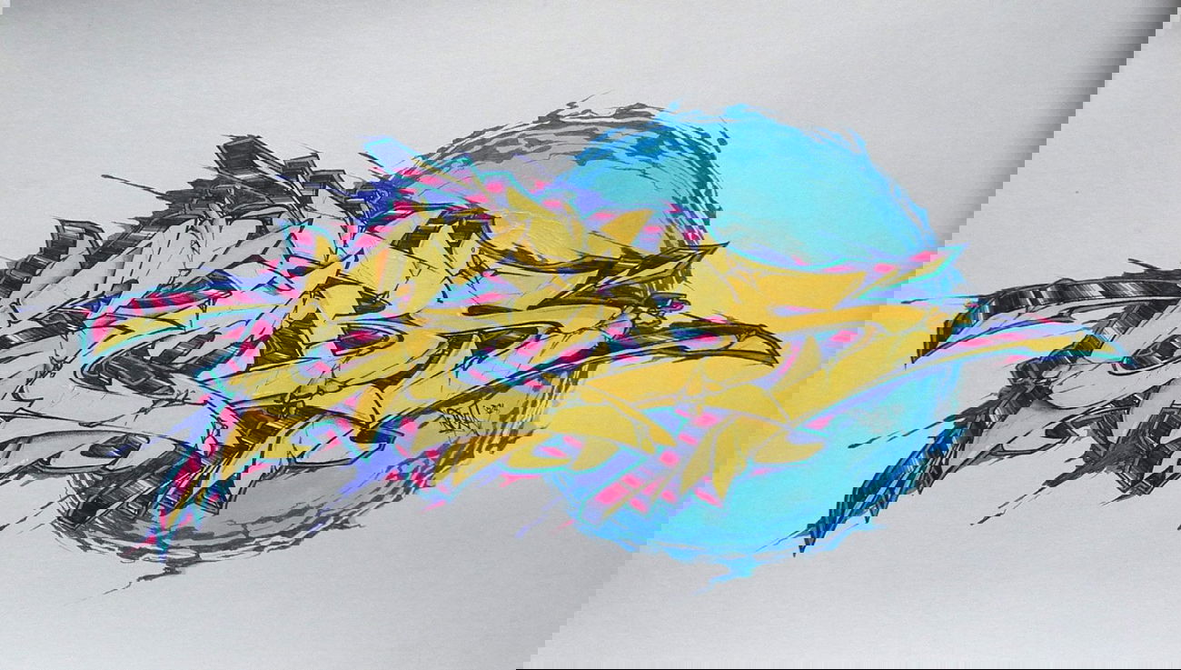 Graffiti Sketch - Photo by Reka - gcbs, reka, rekas (2015)