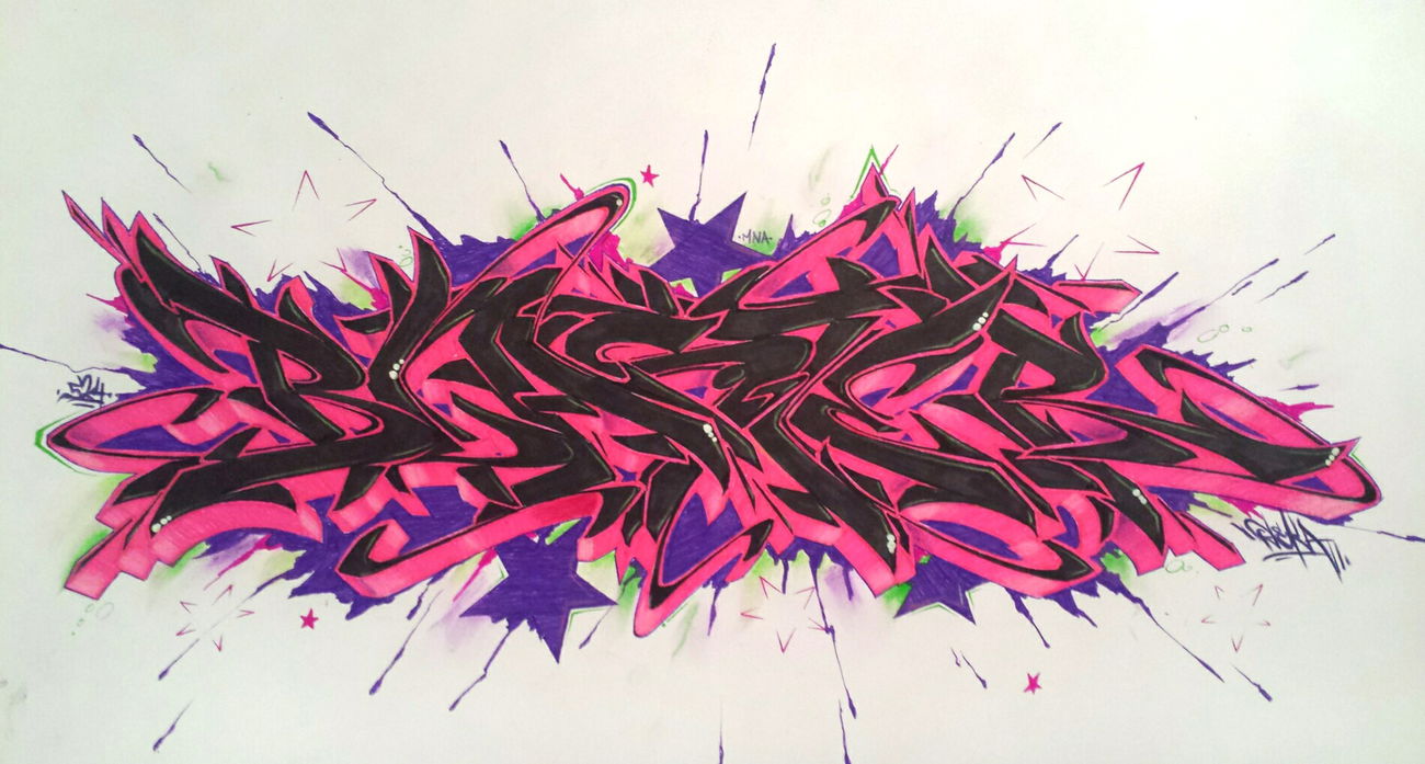 Graffiti Sketch - Photo by Reka - blaster, reka, rekas (2015)