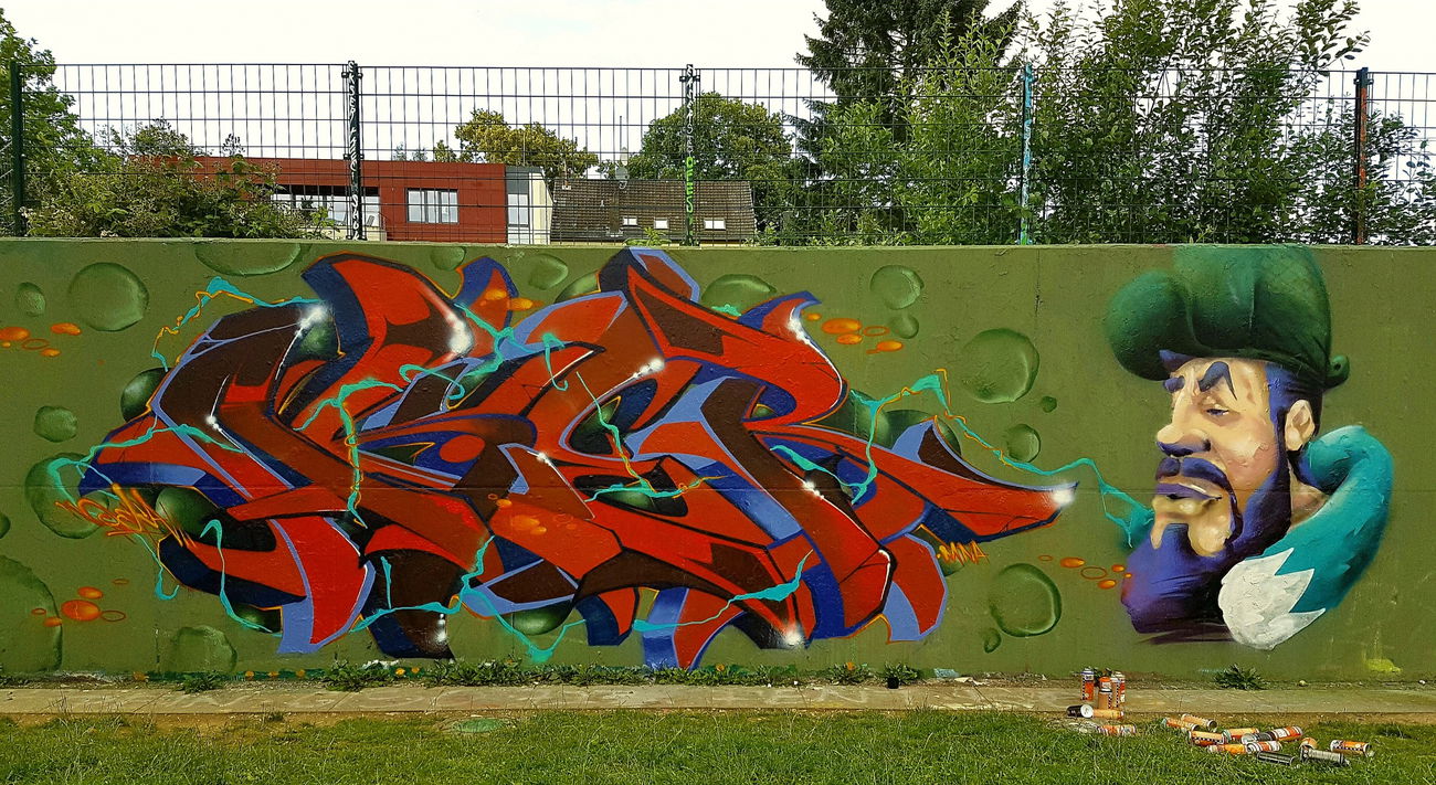 Graffiti Wall - Photo by Reka - reka, aker, rekas (2016)