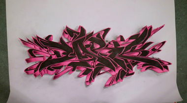 Graffiti Wall - Photo by Reka - 5zwo4, köds, reka