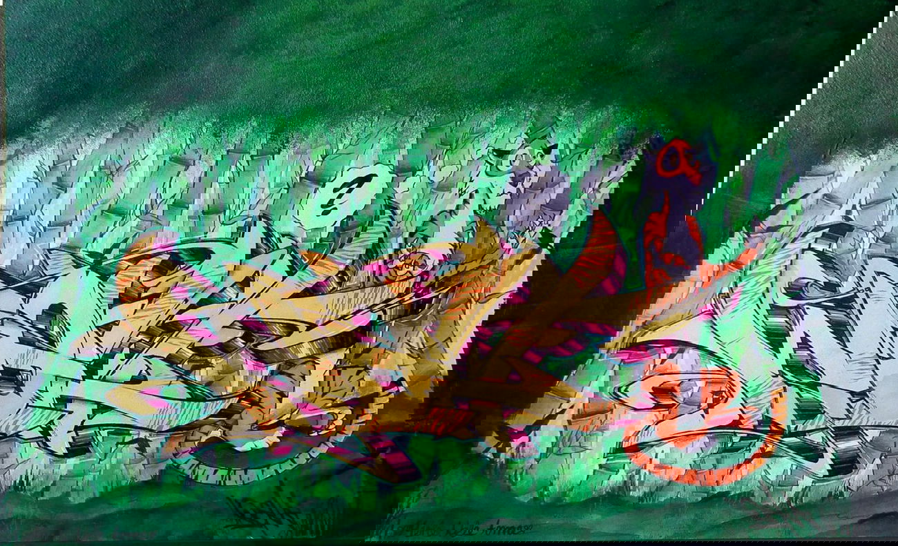 Graffiti Sketch - Photo by Reka - reka, rekas, wolf (2015)