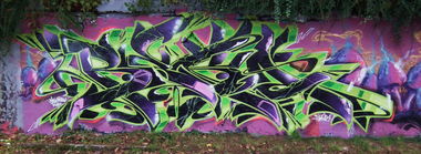 Graffiti Wall - Photo by Reka - 5zwo4, köds, reka