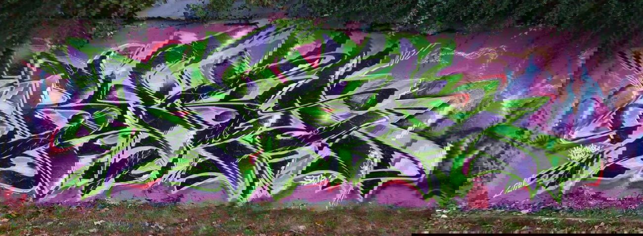 Graffiti Wall - Photo by Reka - 5zwo4, köds, reka