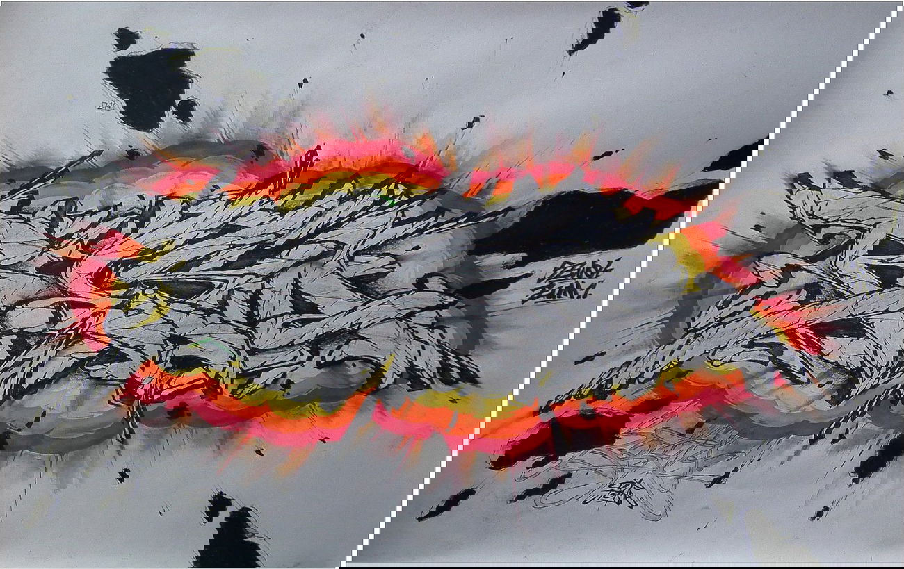 Graffiti Wall - Photo by Reka - 5zwo4, köds, reka