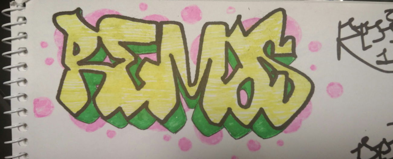 Graffiti Sketch - Photo by RemosBalans