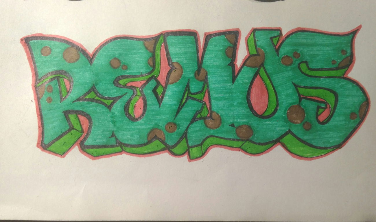 Graffiti Sketch - Photo by RemosBalans