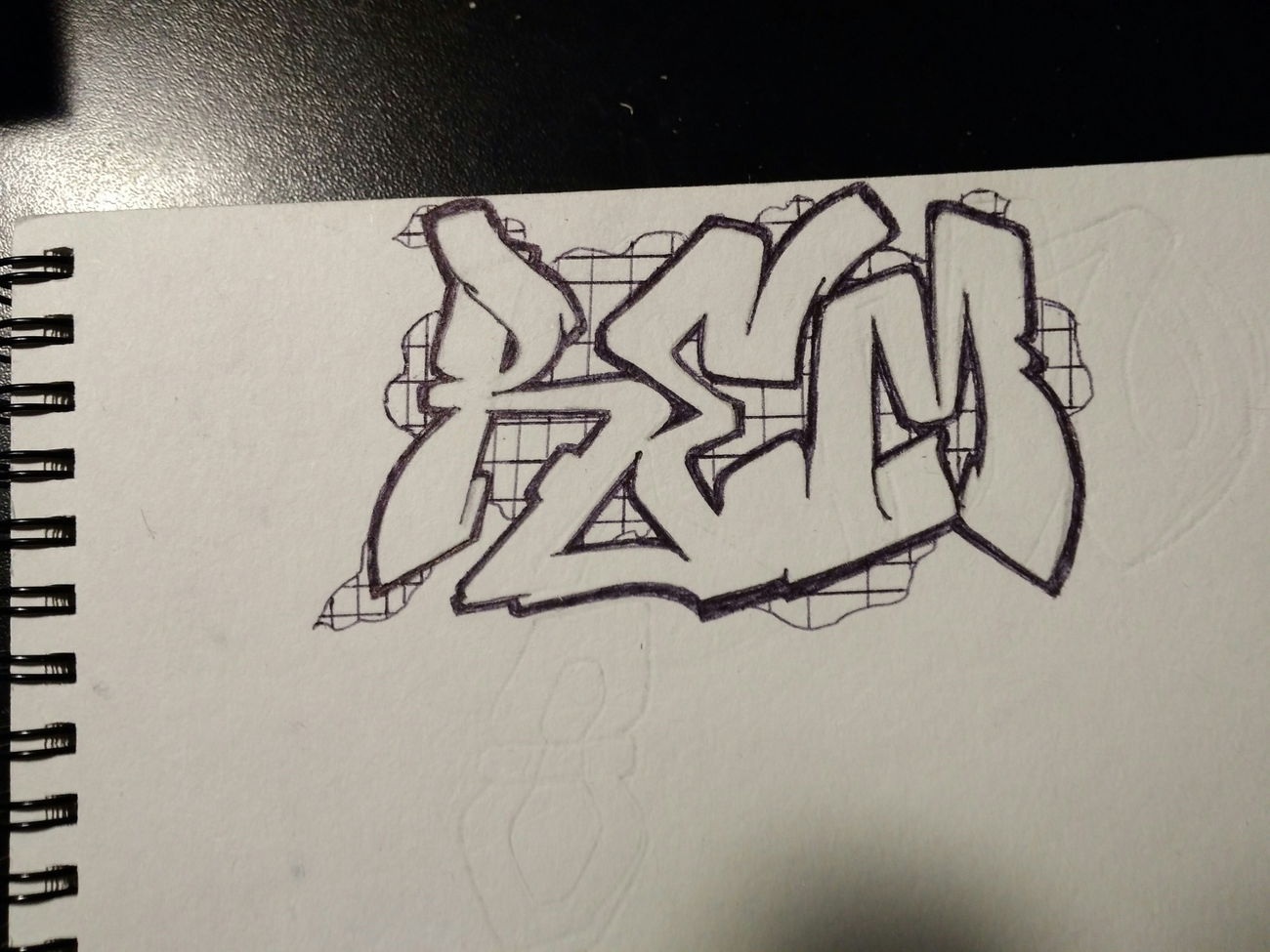 Graffiti Sketch - Photo by RemosBalans (2018)