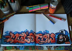 Graffiti Sketch - Photo by RemosOne (2015)