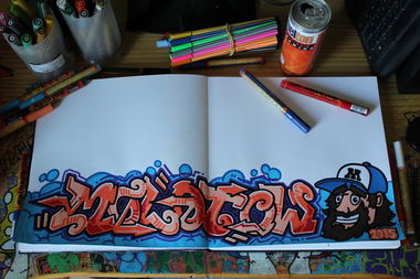 Graffiti Sketch - Photo by RemosOne (2015)
