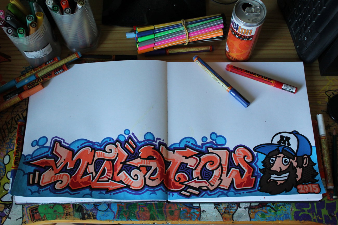 Graffiti Sketch - Photo by RemosOne (2015)