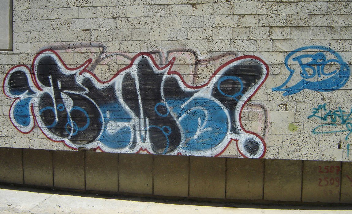 Graffiti Bombing - Photo by Rems