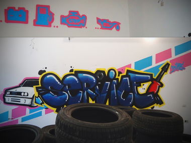 Graffiti Wall in Constan?a - Photo by Rems - Romania, Constanta, Bucharest